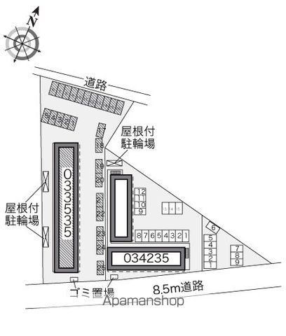 レオパレスリムジン 111 ｜ 千葉県千葉市稲毛区萩台町377-1（賃貸アパート1K・1階・23.61㎡） その22