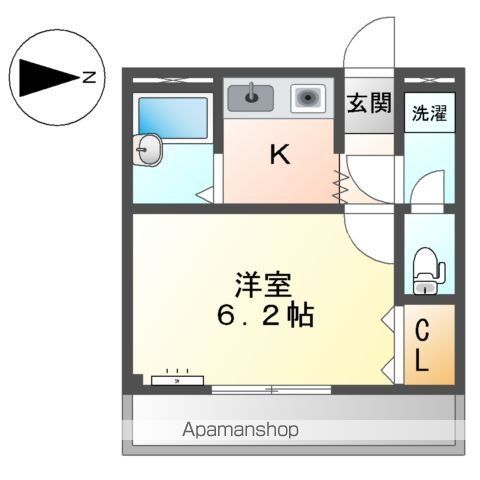 メゾンあさひの間取り写真
