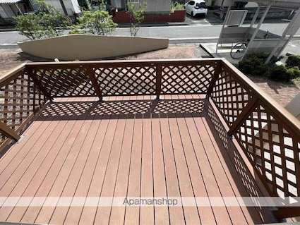 リビングタウン長久保　Ｂ[2LDK/52.4m2]のバルコニー