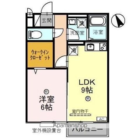 セジュール南堅田の間取り写真