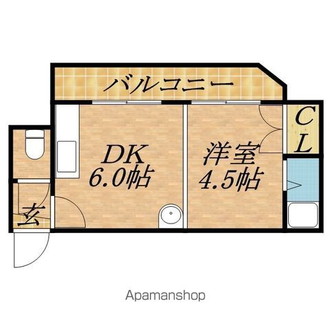 フジコーポの間取り写真