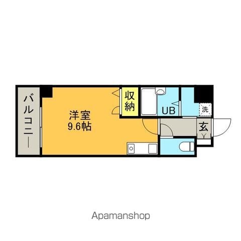 エース参番館 203 ｜ 福岡県福岡市南区井尻４丁目6-7（賃貸マンション1R・2階・24.86㎡） その2