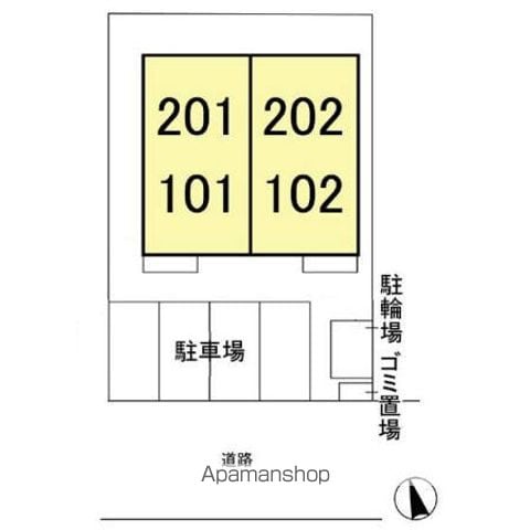 クロランサス 101 ｜ 千葉県松戸市常盤平３丁目18-4（賃貸アパート1LDK・1階・49.03㎡） その20