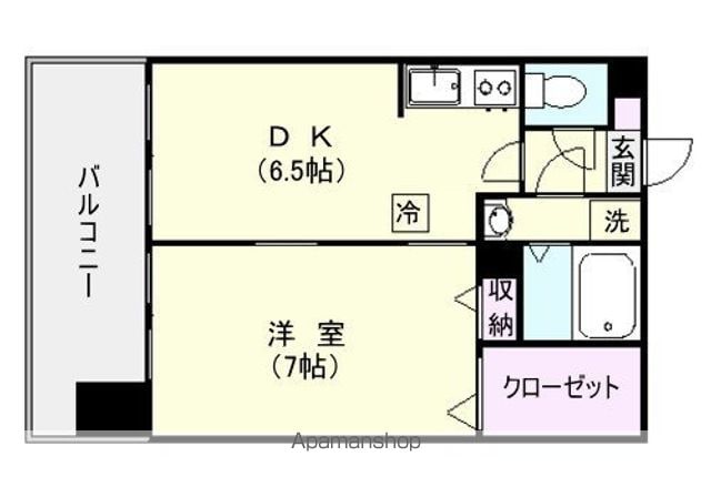 KOU TAI SHIN BUIL 西田の間取り写真