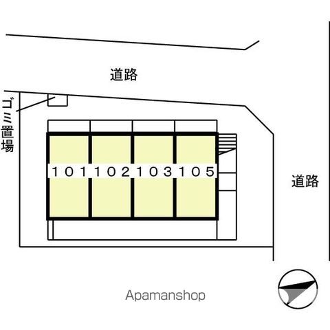 アーバンパレス 103 ｜ 千葉県船橋市本中山６丁目8-19（賃貸アパート1K・1階・20.25㎡） その5