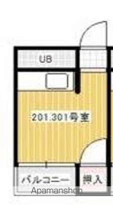 コート宮脇Ⅴ[1R/19.44m2]の間取図
