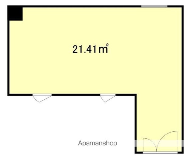 和歌山県和歌山市七番丁[事務所/21.41m2]の間取図