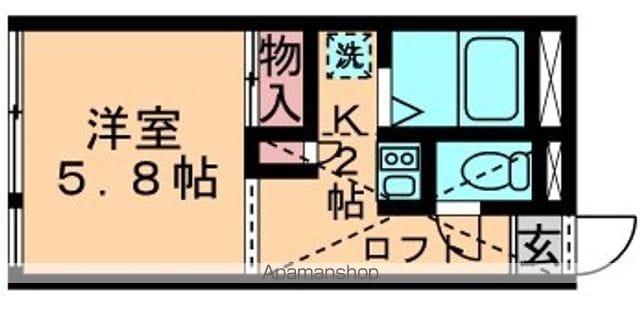 レオパレスクレストAの間取り写真