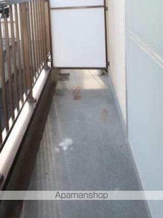 メゾンドゥボヌール[1K/27m2]のバルコニー