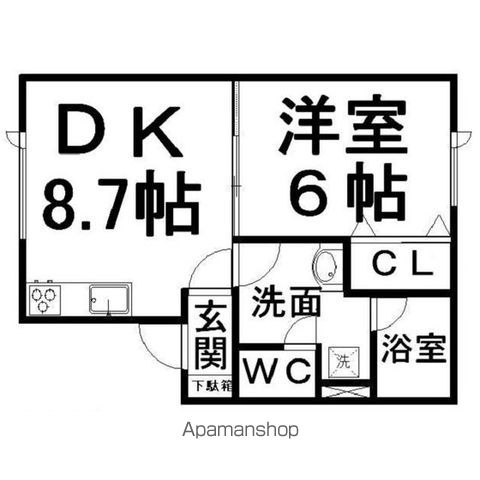コンフォートの間取り写真