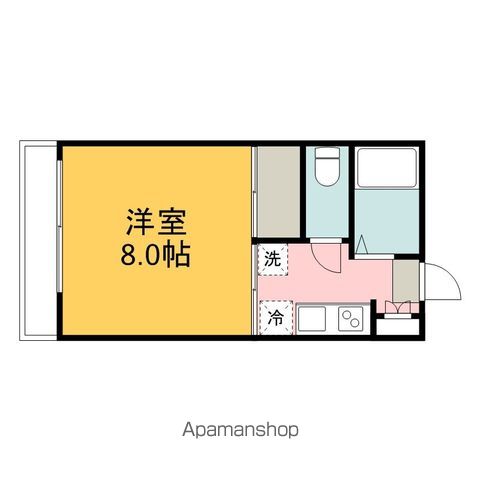 コーポながくらVの間取り写真