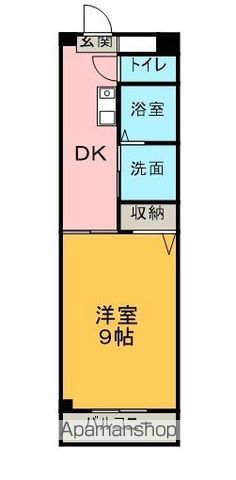 トレル朝倉の間取り写真