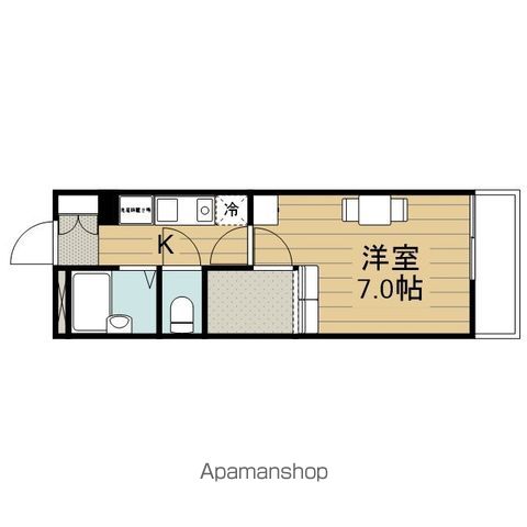 レオパレス中川MTMの間取り写真