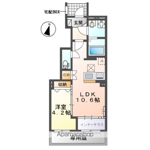 仮)川越市的場スターテラスIIの間取り写真