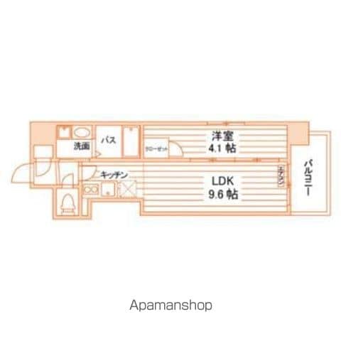 UNITOWER鹿児島中央の間取り写真