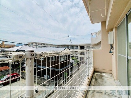 メローハイツ束本[2DK/38.88m2]のバルコニー