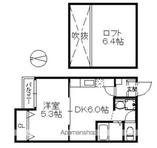 DEAR.FLAT学研都市の間取り写真