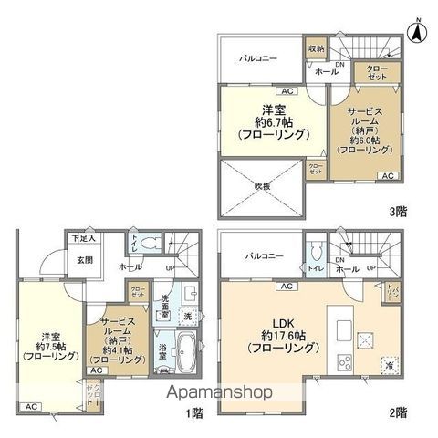 ＫＯＬＥＴ川口中青木０４の間取り