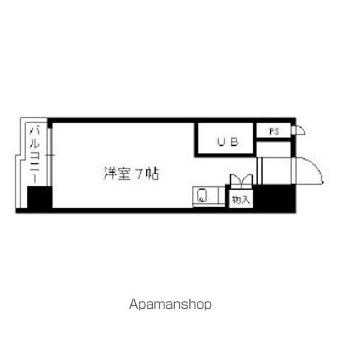 ロマネスクＬ六本松の間取り