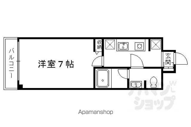 EN 伏見稲荷の間取り写真