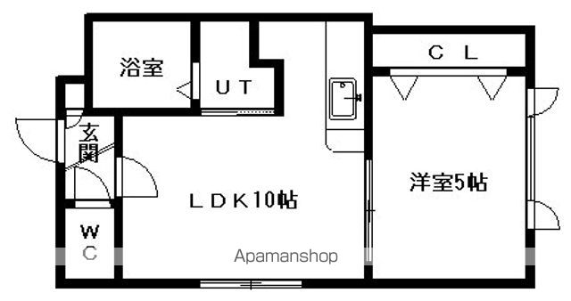 カレラ弐番館の間取り写真