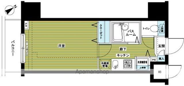 トーシンフェニックス新横濱イクシールの間取り