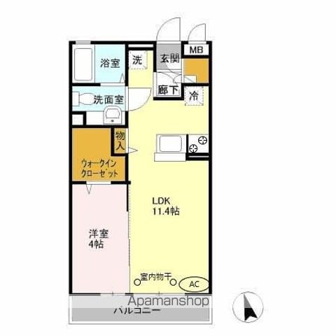 KOMUKAI RESIDENCEの間取り写真