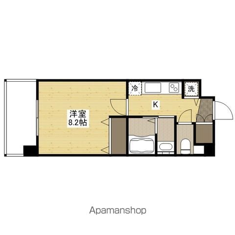 グラビスコート舟入中町の間取り写真