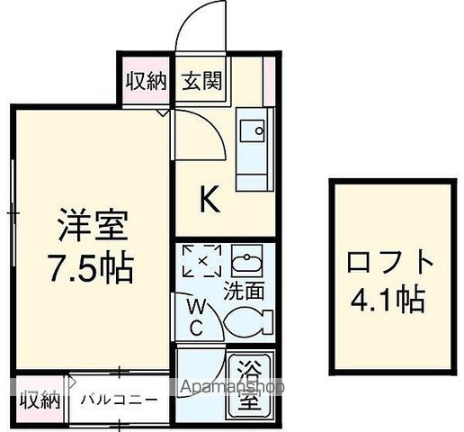 セゾンド・エル新津の間取り