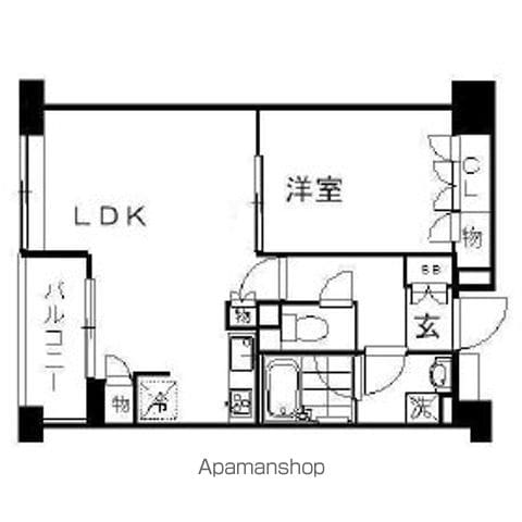 【練馬区豊玉北のマンションの間取り】