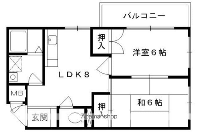 沢町ハイツの間取り写真