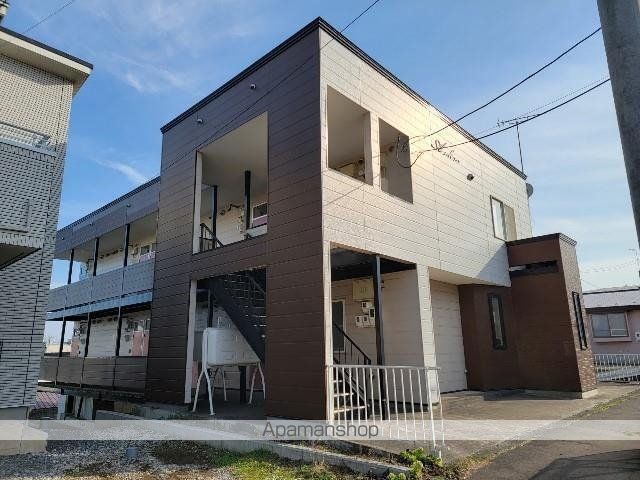 室蘭本線 鷲別駅 徒歩13分 2階建 築32年の玄関写真