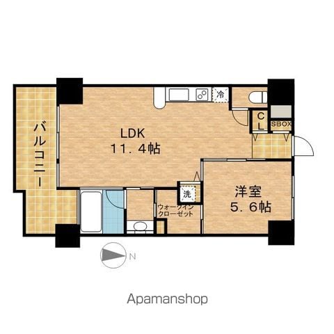 IZ−RESIDENCEの間取り写真
