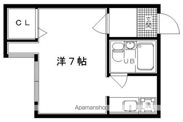 CASA聚楽の間取り写真