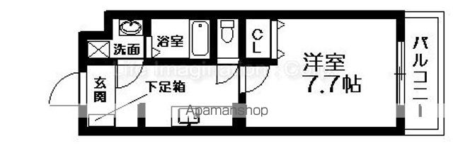 CASA DE B,Bの間取り写真