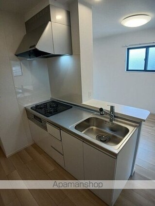 ウェル　アイランドＫーⅢ[2LDK/59.58m2]のキッチン