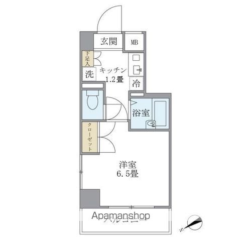 KDXレジデンス横浜関内の間取り写真