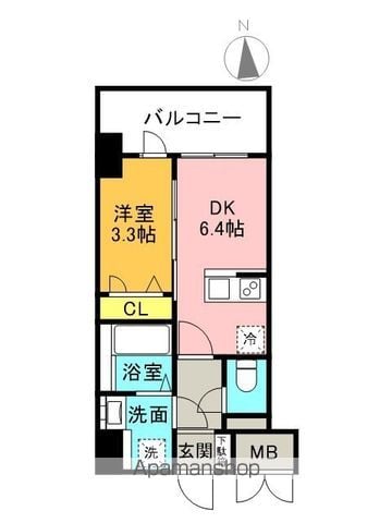 JMFレジデンス都島の間取り写真