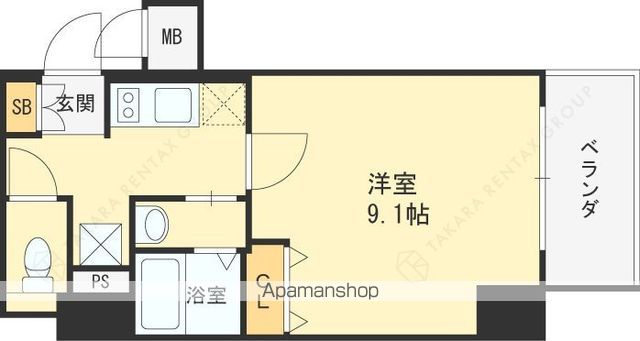 MSR梅田EASTの間取り写真