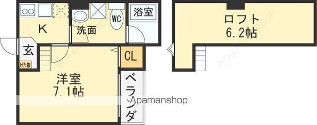 シャルマンコートIIIの間取り写真