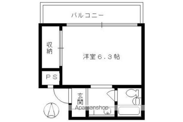 エクセレントビル夷川の間取り写真