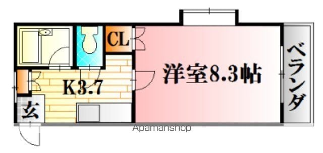 第二大内ビルの間取り写真