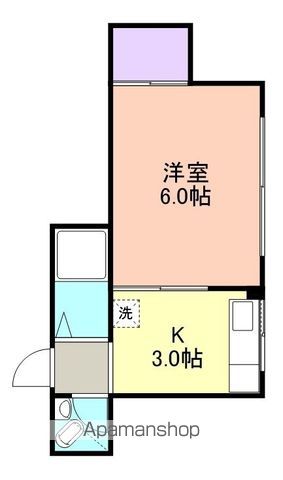 田口マンション 205 ｜ 和歌山県和歌山市北新戎ノ丁3（賃貸マンション1K・2階・20.63㎡） その2