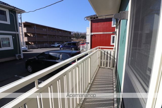 ルピナＫ・Ｓ　ＡＢＣ[2LDK/53.76m2]のバルコニー