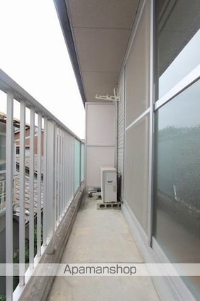 松原宮脇ハウスＮ[1K/18.68m2]のバルコニー