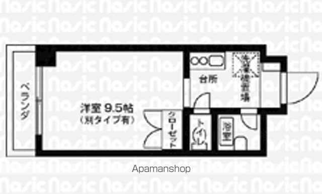 マンション雄創の間取り写真