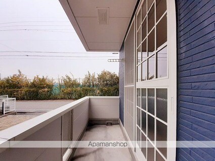 ベルク・ヴィラ　Ｂ棟[3DK/55.71m2]のバルコニー