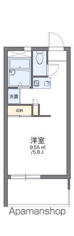 【レオパレスヴィルヌーブの間取り】