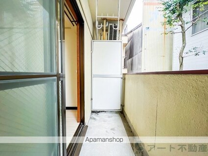 サントピア山越[1K/23.14m2]のバルコニー