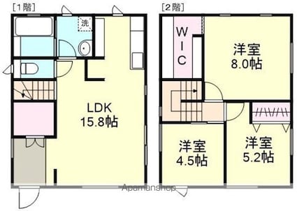 シャインくらしき　４[3LDK/79.48m2]の間取図